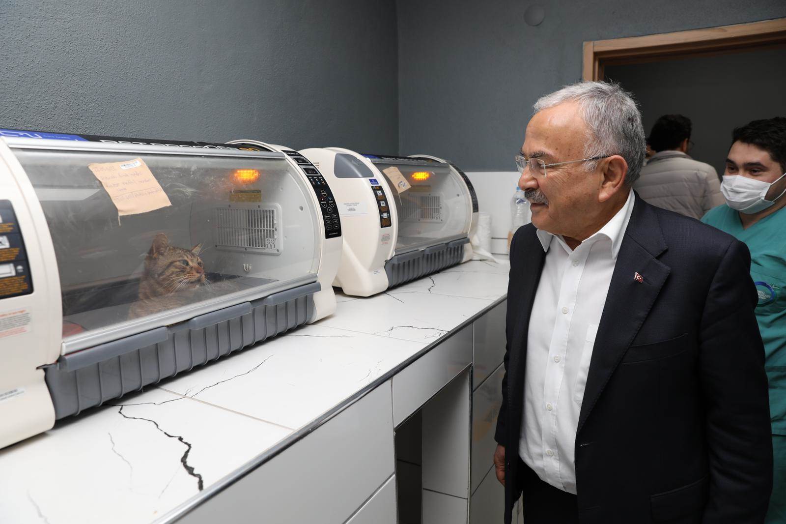 BAŞKAN GÜLER: “HAYVAN HASTANEMİZİ DİĞER ŞEHİRLER ÖRNEK ALIYOR”